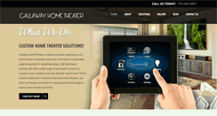 Desktop Screenshot of callawayhometheater.com