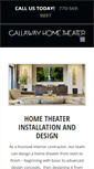 Mobile Screenshot of callawayhometheater.com